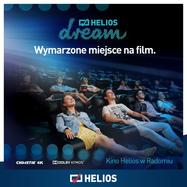 Helios w Radomiu z salą Dream