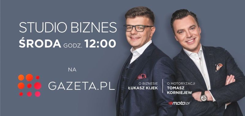 Gazeta.pl promuje program biznesowo-motoryzacyjny „Studio Biznes”
