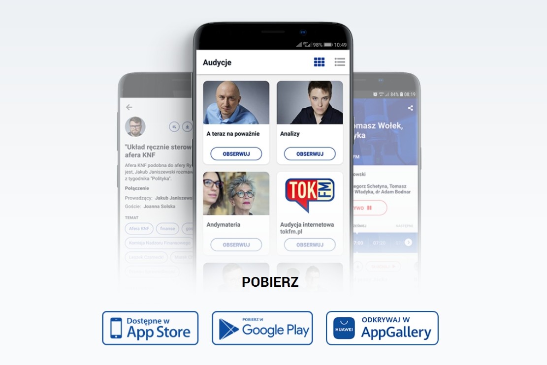 Aplikacje TOK FM oraz Złote Przeboje dostępne w Huawei AppGallery
