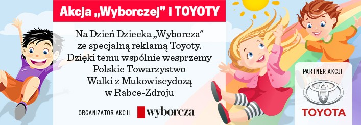 „Gazeta Wyborcza” i Toyota z 15. wspólną akcją na Dzień Dziecka