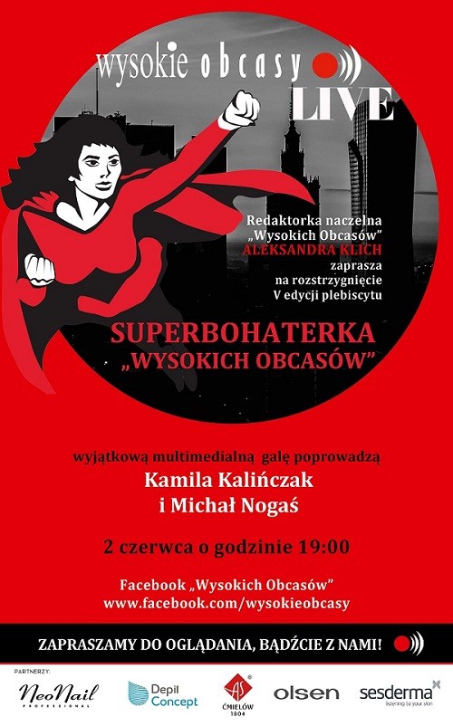 Wirtualna gala 5. edycji plebiscytu „Superbohaterka Wysokich Obcasów”