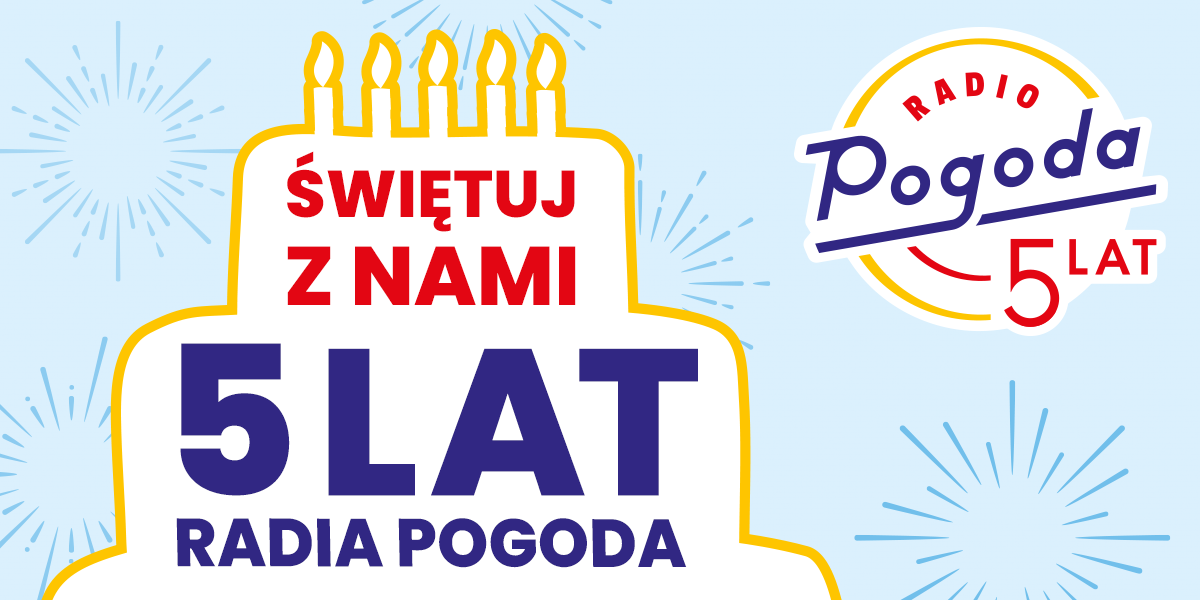 Radio Pogoda świętuje 5. urodziny!