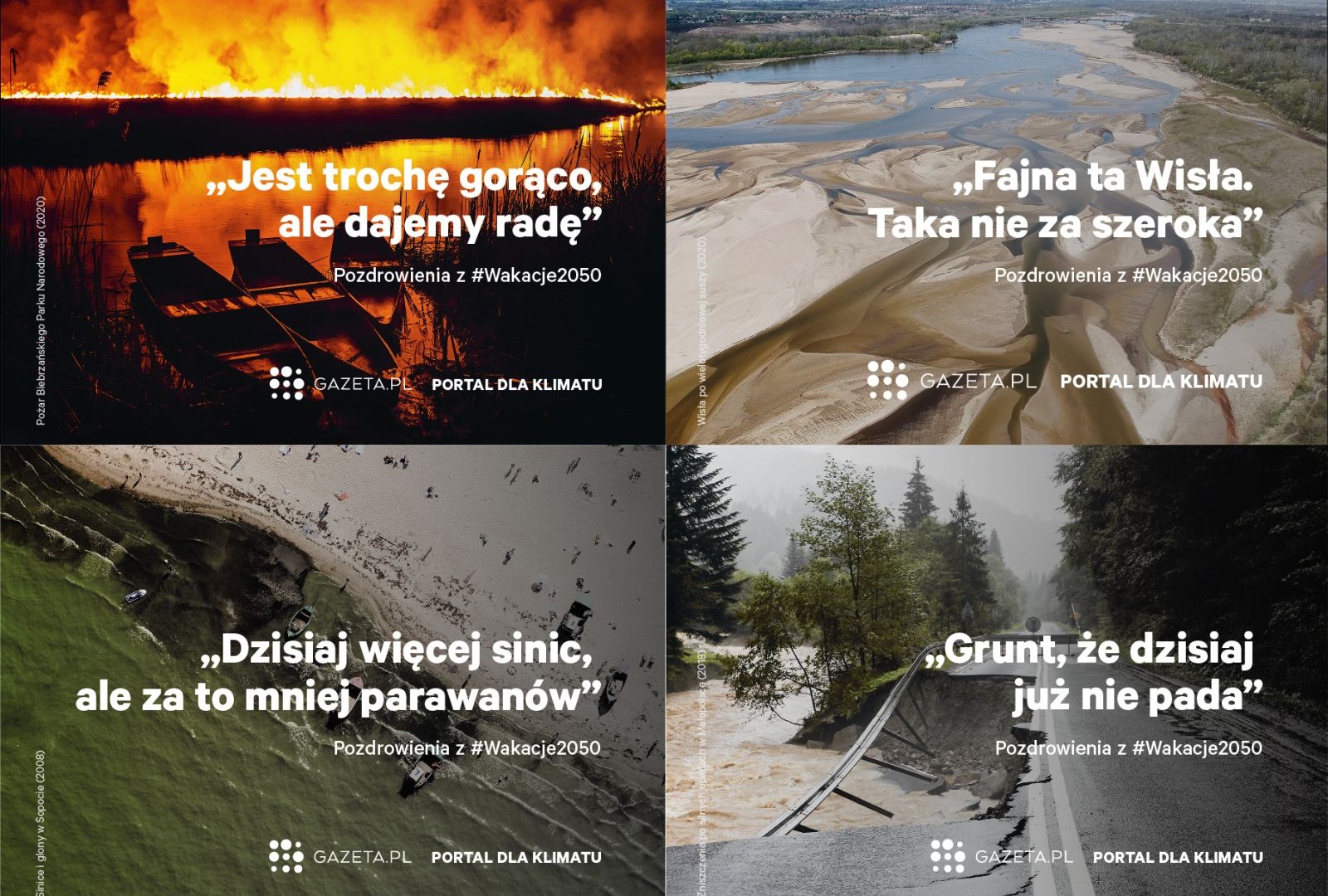 „#Wakacje2050” - Gazeta.pl pozdrawia z przyszłości naznaczonej zmianami klimatu