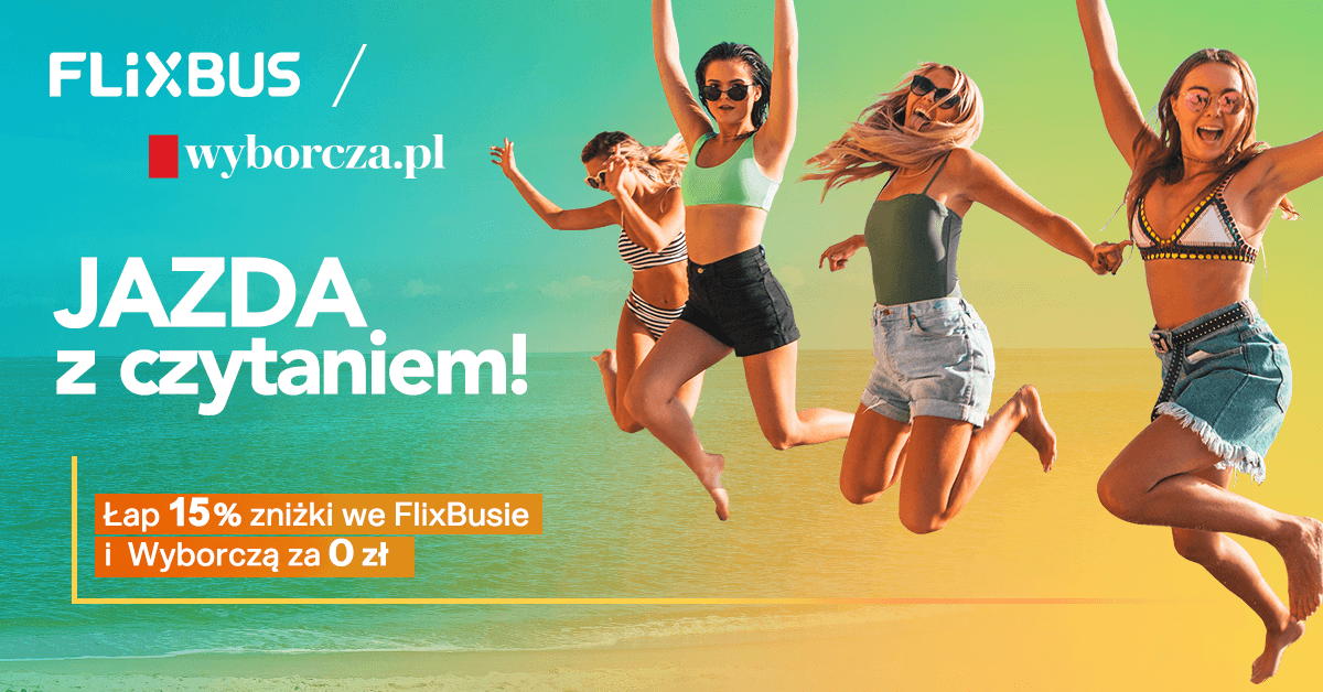 „Gazeta Wyborcza” i FlixBus z wakacyjną ofertą dla studentów