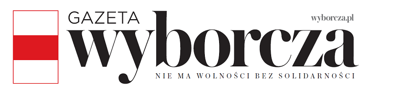 „Gazeta Wyborcza” w geście solidarności z Białorusią zmienia logotyp na  biało-czerwono-biały