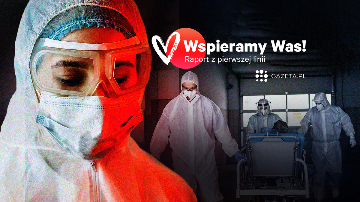 “Wspieramy Was – Raport z pierwszej linii” - Gazeta.pl z akcją wsparcia służb medycznych i sanitarno-epidemiologicznych