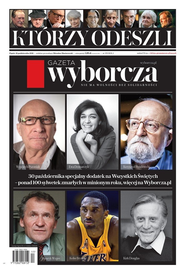 Specjalny dodatek „Gazety Wyborczej” na Wszystkich Świętych