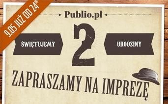 Atrakcyjne promocje na 2. urodziny Publio.pl