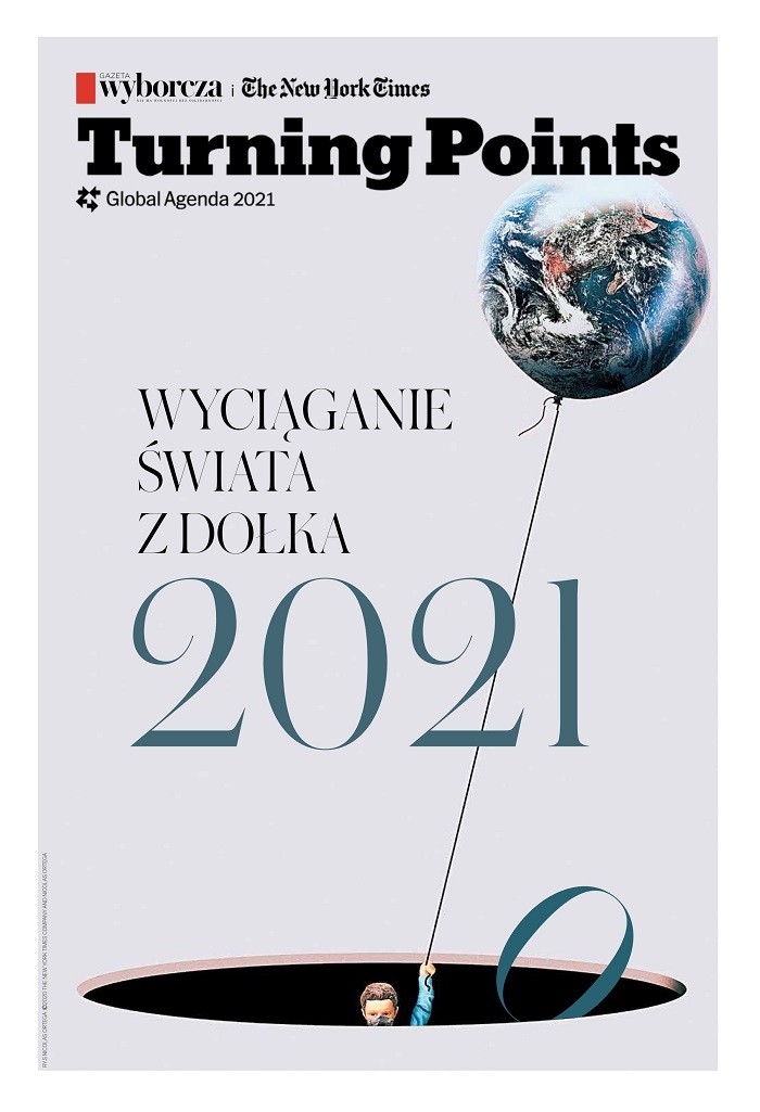 „Turning Points. Global Agenda 2021” - noworoczny magazyn „New York Timesa” i „Gazety Wyborczej” już jutro, 31 grudnia
