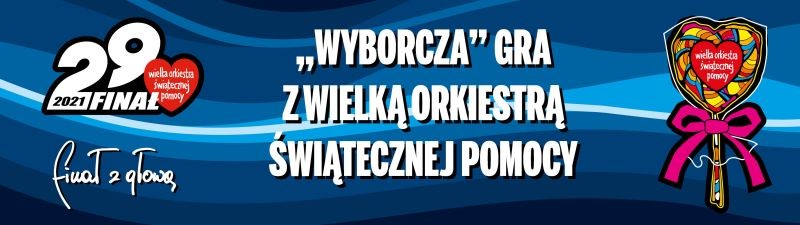 „Gazeta Wyborcza” partnerem 29. Finału WOŚP