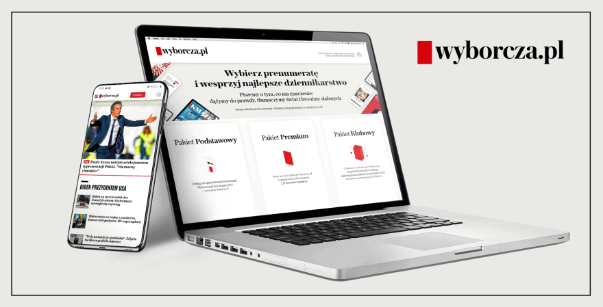 New, wider range of digital packages of Gazeta Wyborcza and creation of Wyborcza.pl Club