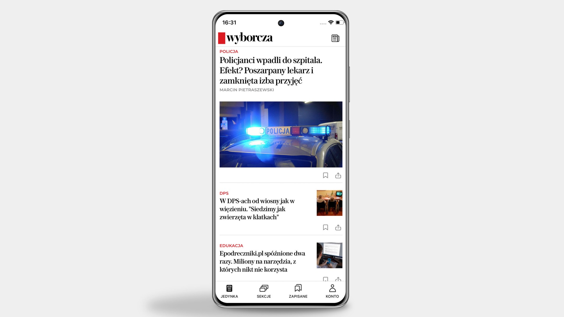 Nowa wersja aplikacji „Gazety Wyborczej” już na urządzeniach z systemem Android