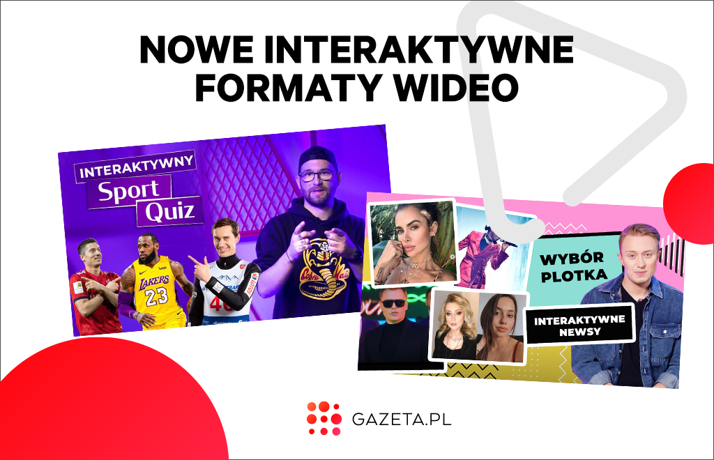 Gazeta.pl z nowymi, interaktywnymi formatami wideo