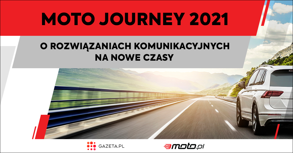 Moto Journey 2021 – webinar Gazeta.pl o rozwiązaniach komunikacyjnych na nowe czasy