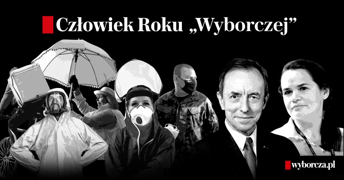 „Gazeta Wyborcza” przyznała tytuł Człowieka Roku za 2020 i 2021 r.