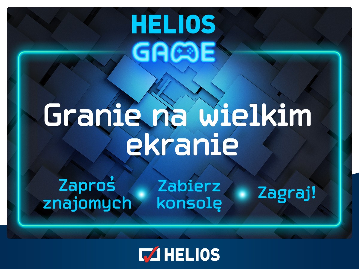 Helios zaprasza na granie na wielkim ekranie