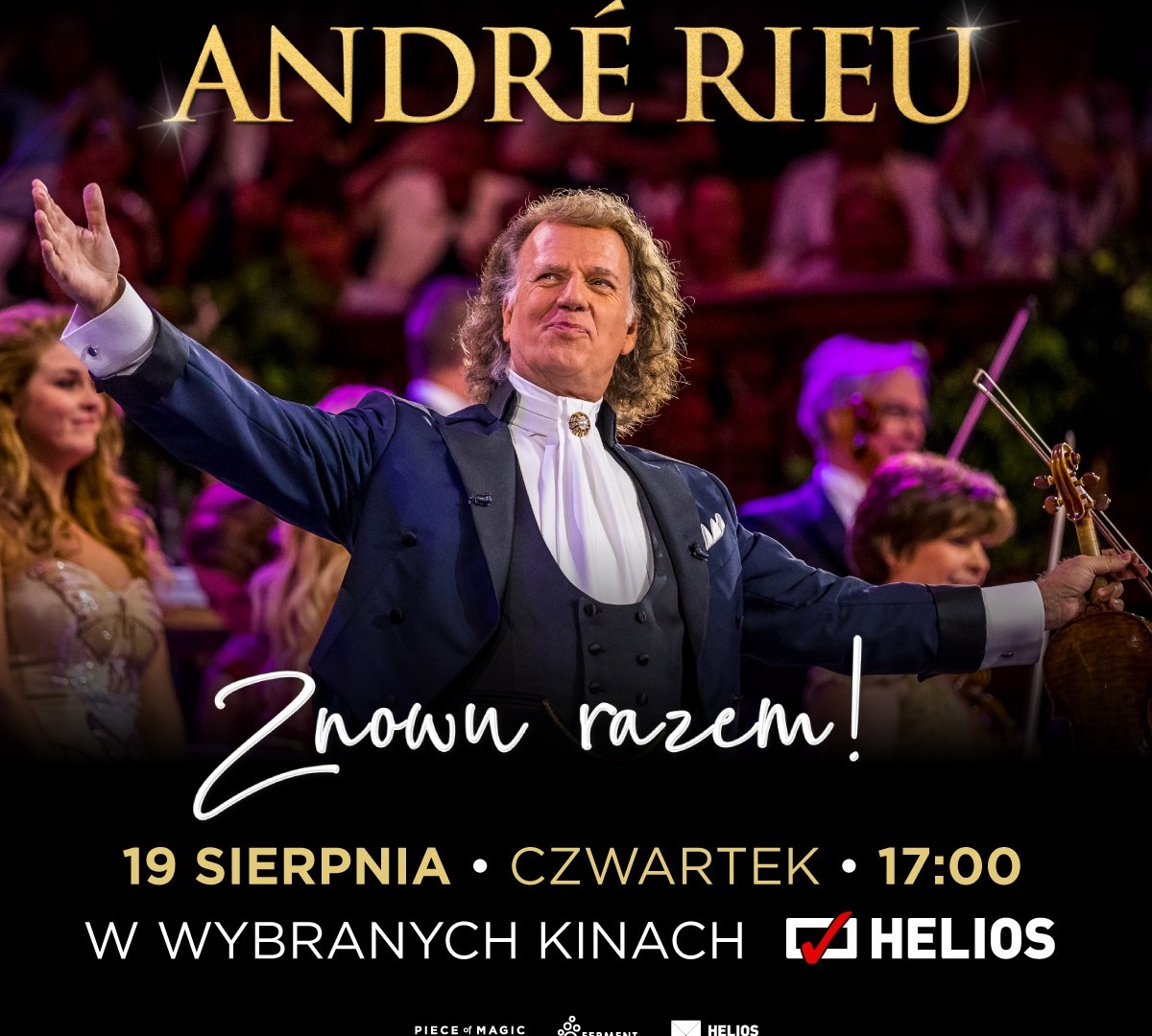 Muzyka André Rieu powraca do kin Helios!