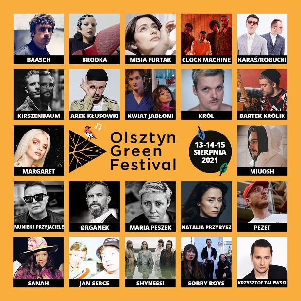 Olsztyn Green Festival już w ten weekend - 13-15 sierpnia!