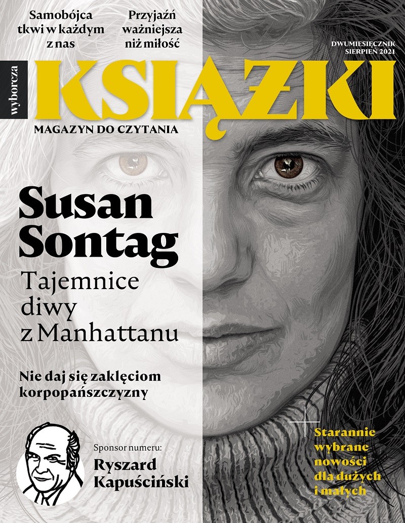 „Książki. Magazyn do czytania” z Susan Sontag na okładce w sprzedaży od 31 sierpnia