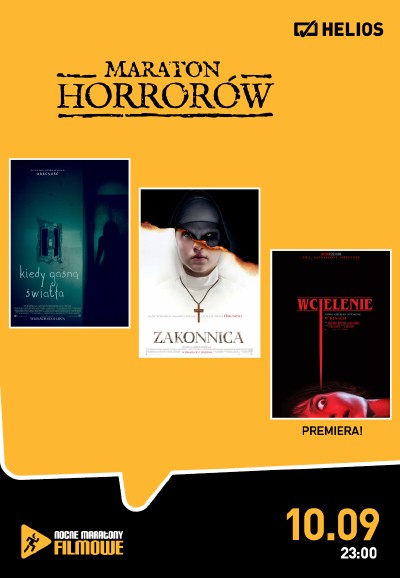 Helios zaprasza na Maraton Horrorów
