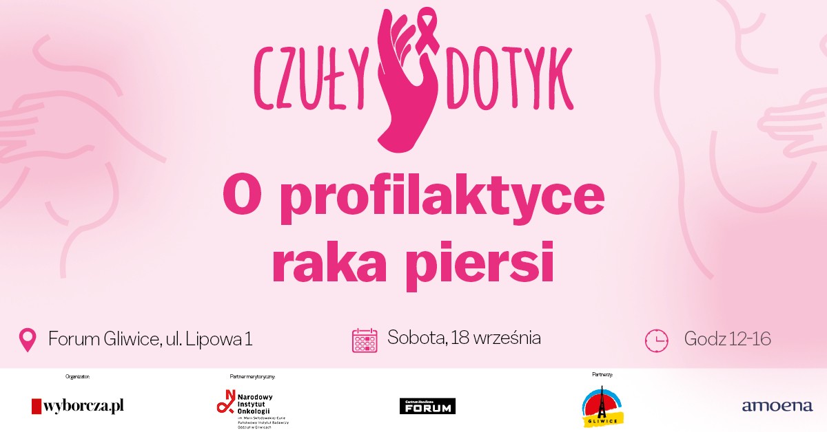 „Czuły dotyk. O profilaktyce raka piersi” – nowa inicjatywa Wyborcza.pl wspierająca walkę z chorobami nowotworowymi piersi