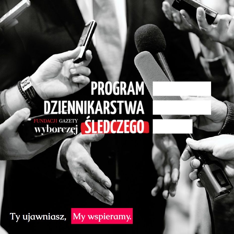 Fundacja Gazety Wyborczej uruchamia pierwszy w Polsce i w Europie Środkowo-Wschodniej Program Dziennikarstwa Śledczego - „Prawda ma taką moc”