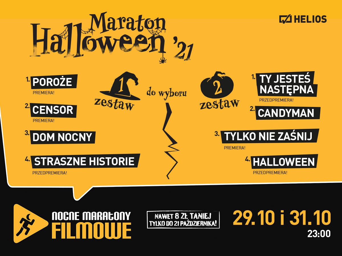 Nadchodzi Maraton Halloween w kinach Helios!
