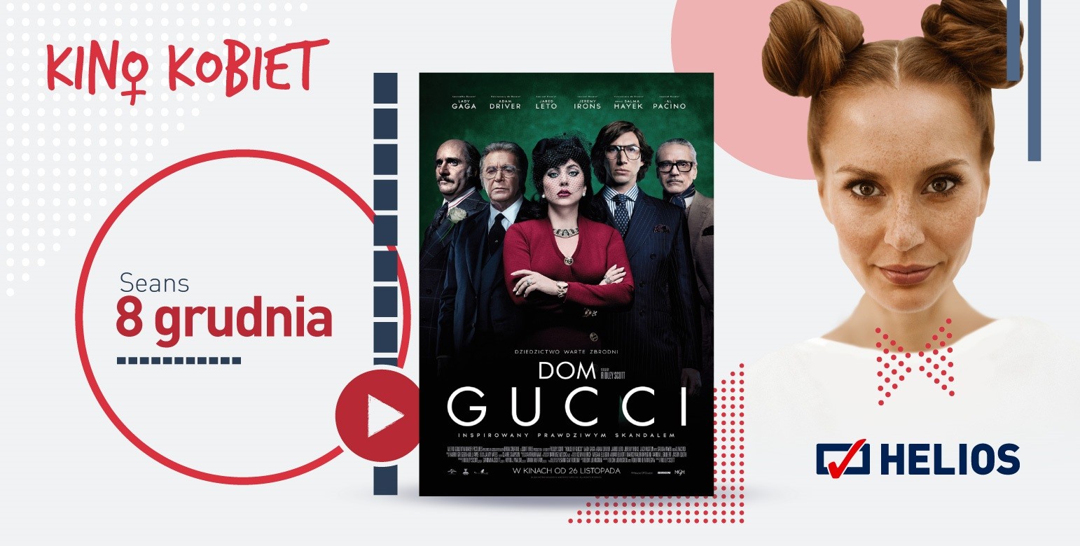 Grudniowe Kino Kobiet prezentuje hit „Dom Gucci”