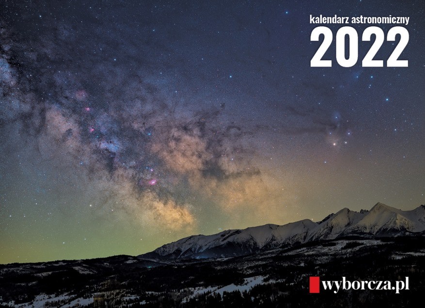 „Gazeta Wyborcza” z kalendarzem astronomicznym na 2022 rok