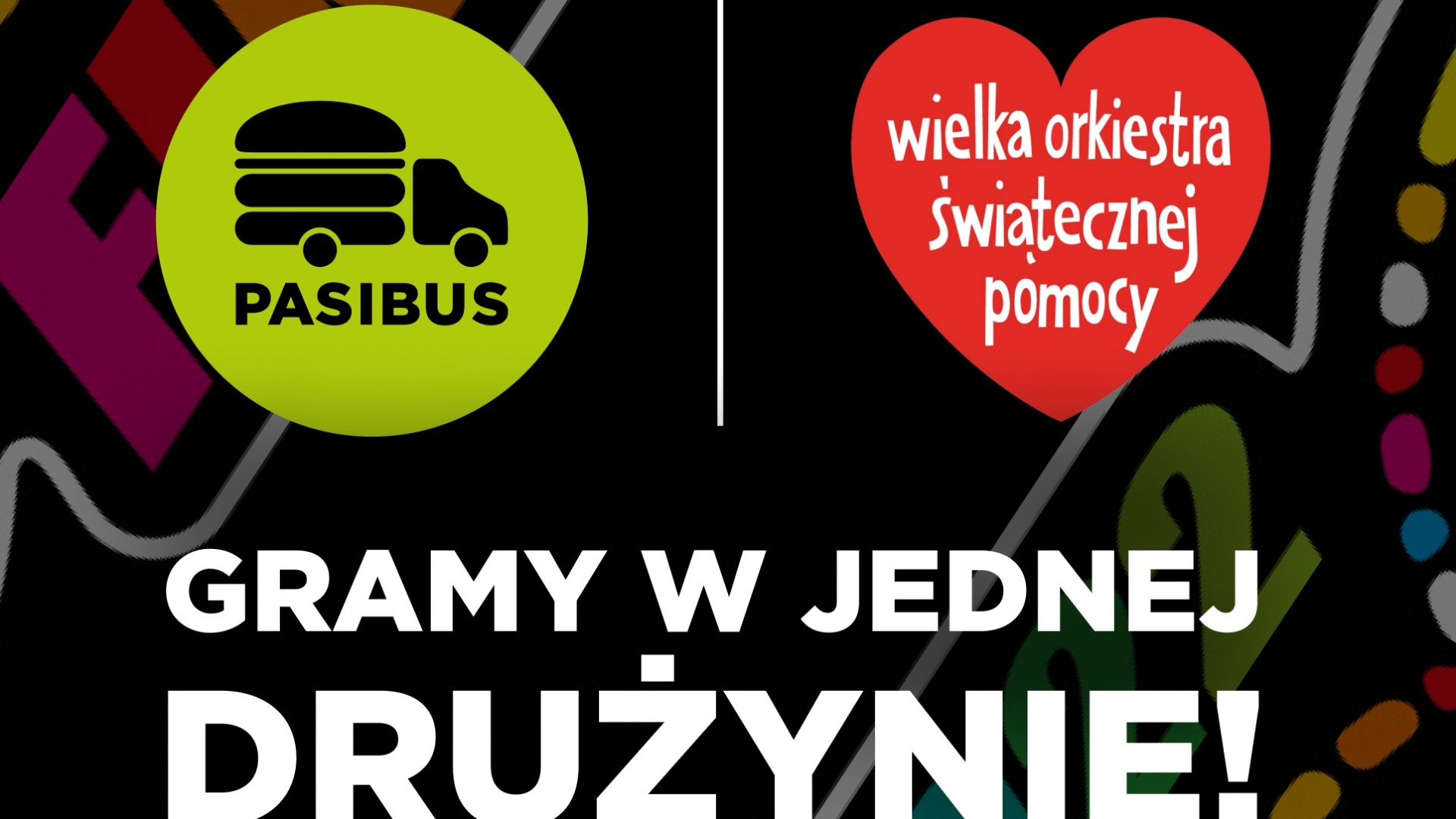 Gramy w jednej drużynie! – Pasibus wspiera WOŚP