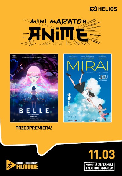 Mini Maraton Anime na ekranach kin Helios