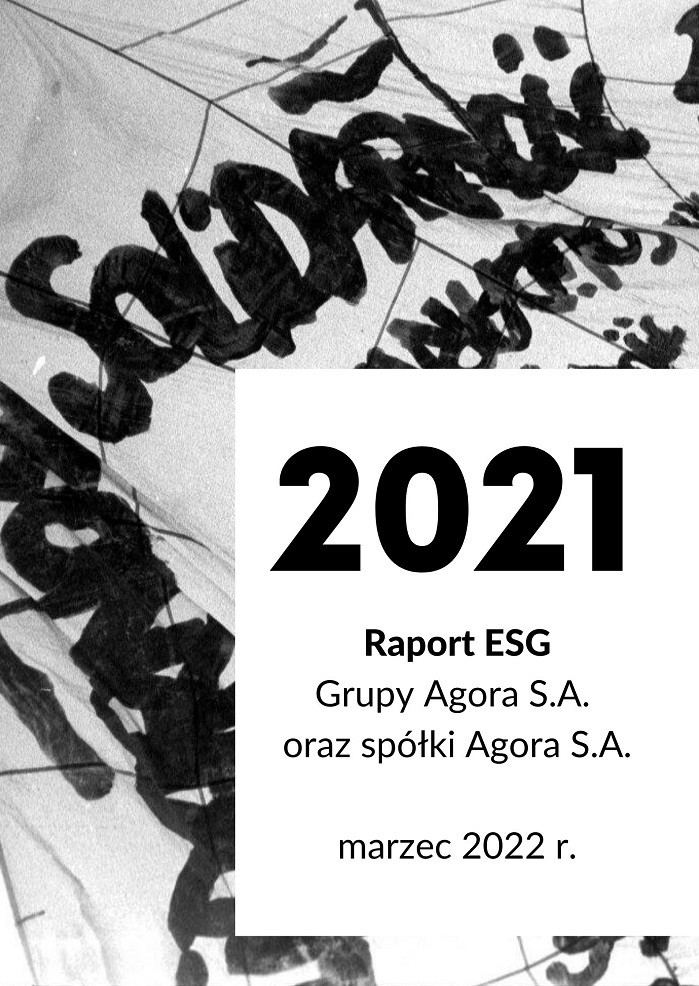 Agora na rzecz klimatu, równości i wolności słowa – podsumowanie działań w interaktywnym „Raporcie ESG” za 2021 r.