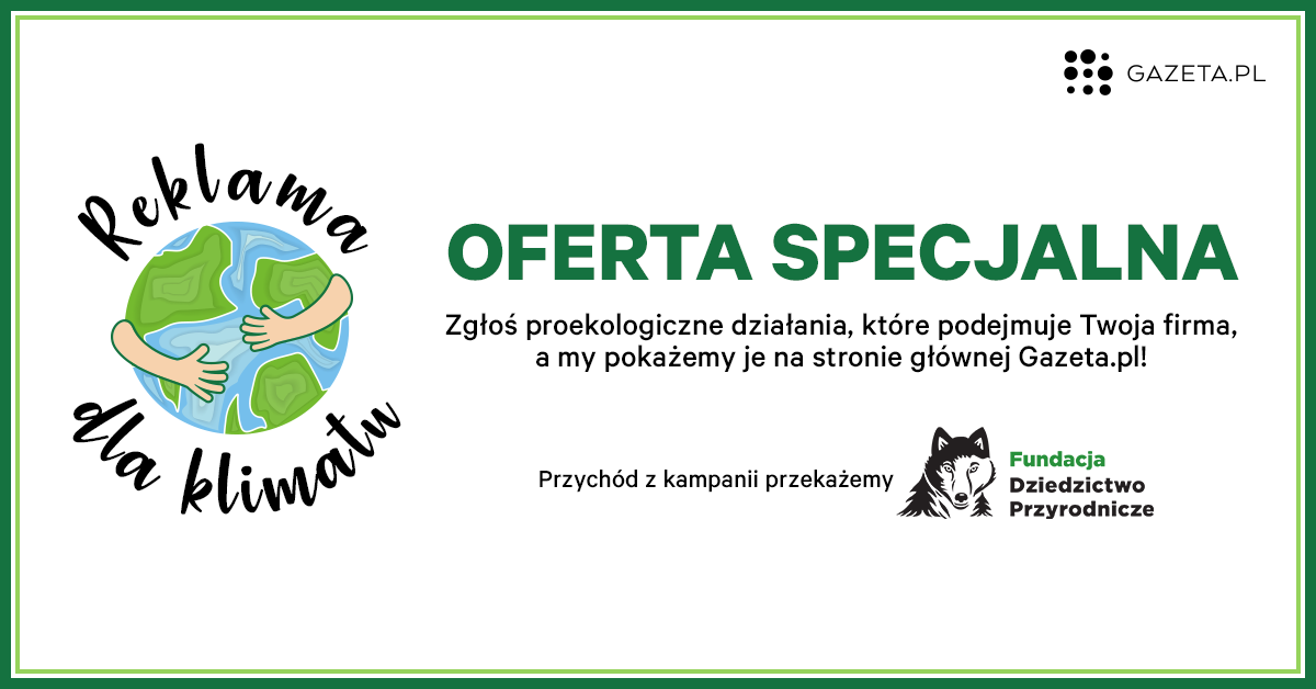 Czwarta edycja „Reklamy dla klimatu” na Gazeta.pl