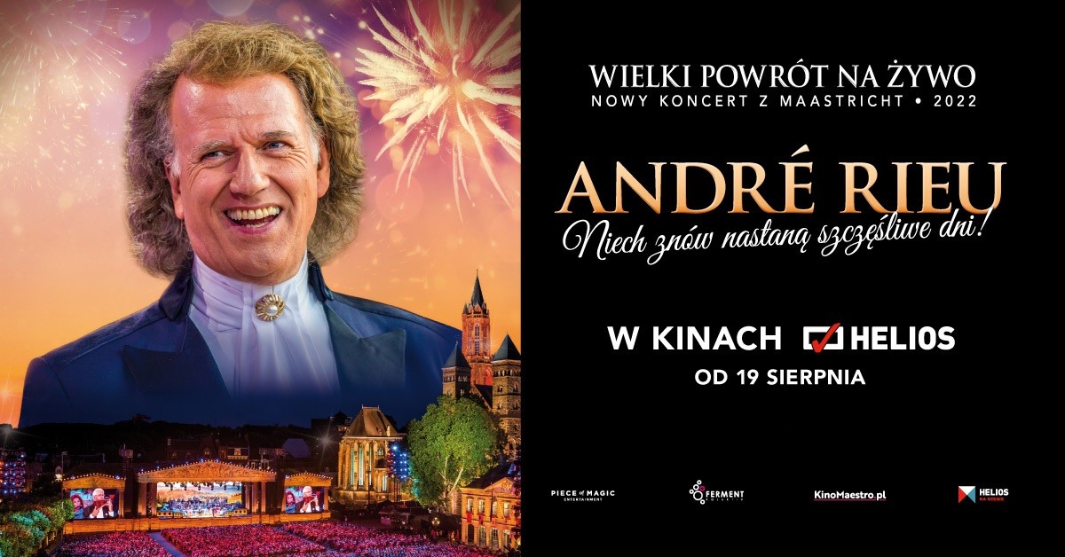 Muzyka André Rieu powraca do kin Helios