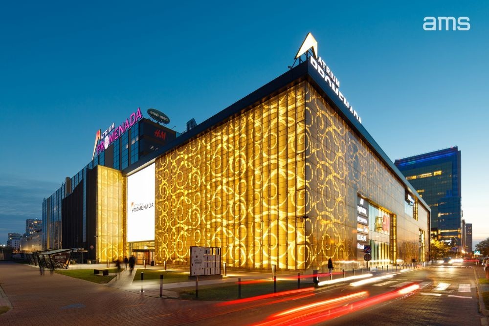 AMS expands the Digital Indoor offer with the Atrium Poland Real Estate shopping mall chain in partnership with iPoster