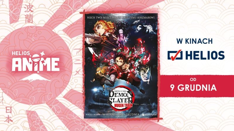 Helios ANIME prezentuje „Demon Slayer: Mugen Train”