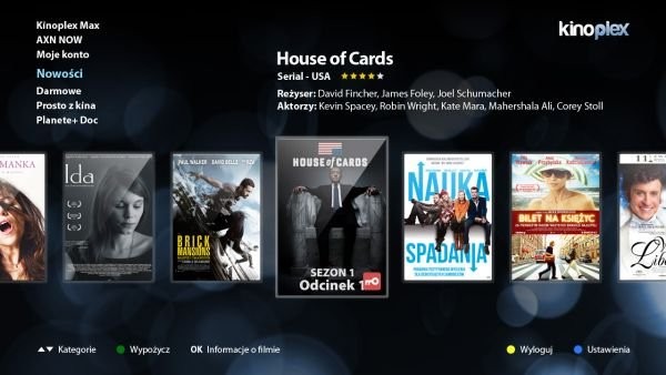 VOD Kinoplex.pl w telewizorach Smart TV - Philips, Samsung oraz Toshiba