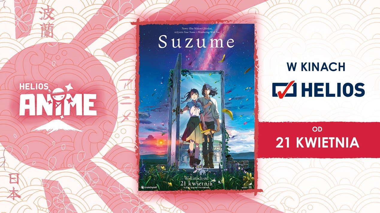 „Suzume” w ramach najnowszej odsłony cyklu Helios ANIME