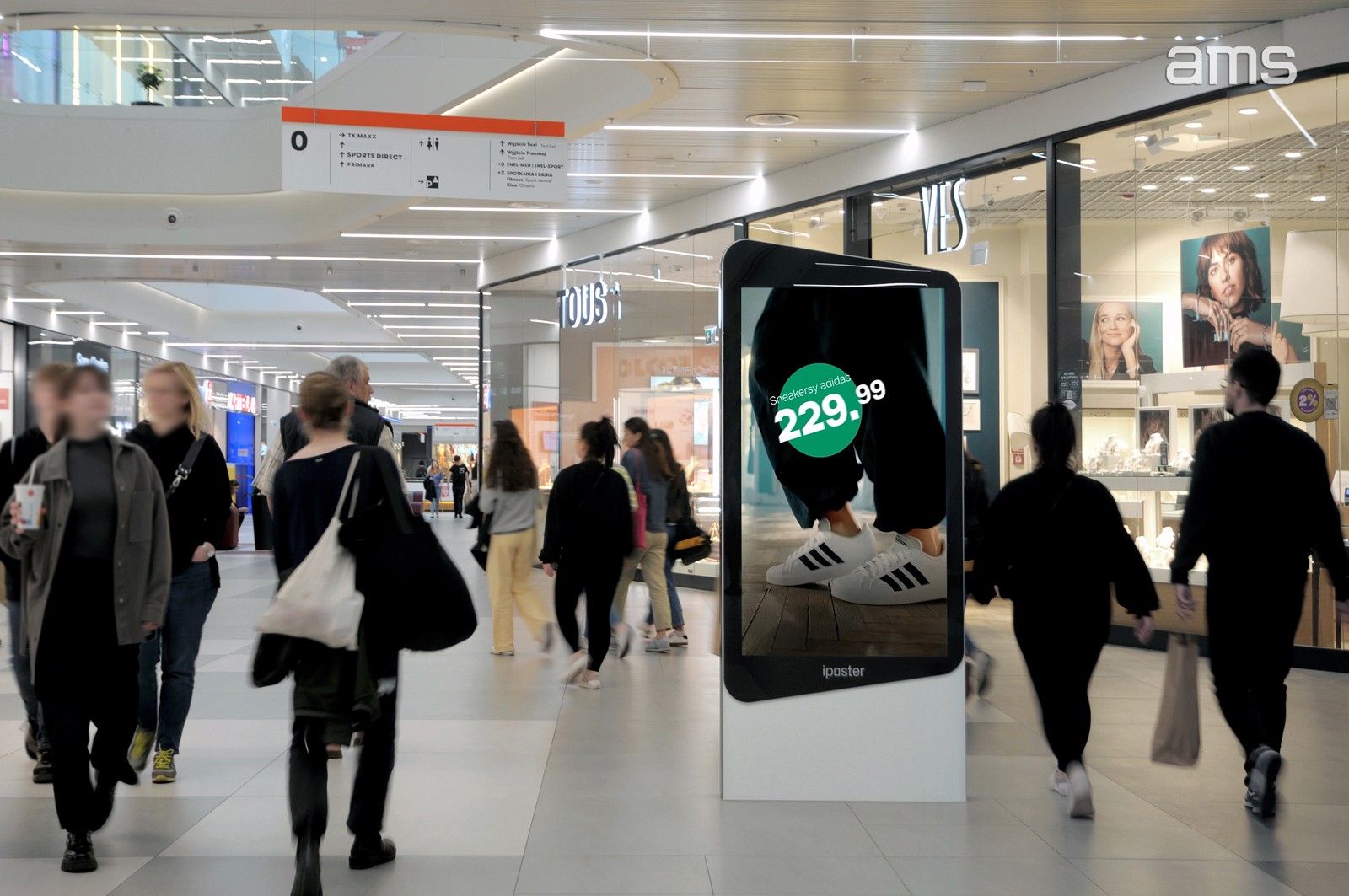 Deichmann wykorzystuje nowość od AMS. Pierwsza testowa kampania z wykorzystaniem Affinity Index do planowania emisji w Digital Out-of-Home