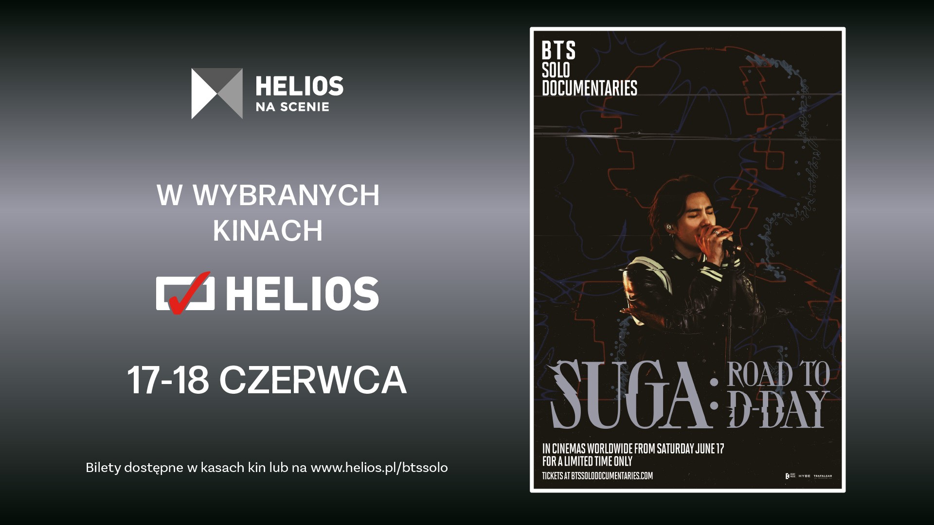 Helios na Scenie prezentuje „SUGA: Road to D-DAY” & „j-hope IN THE BOX”