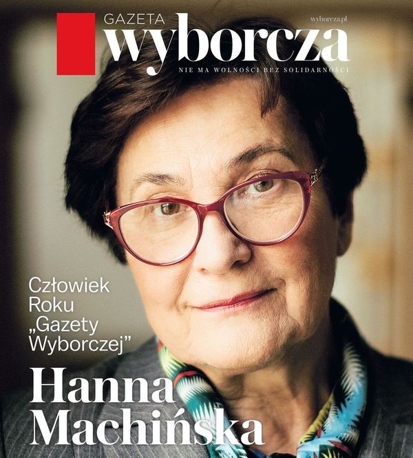 Hanna Machińska Człowiekiem Roku 2023 „Gazety Wyborczej”