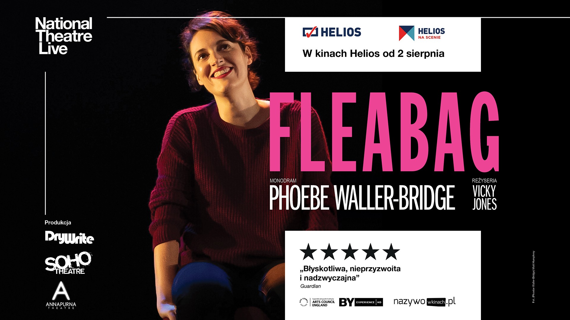 Helios na Scenie przedstawia „Fleabag”