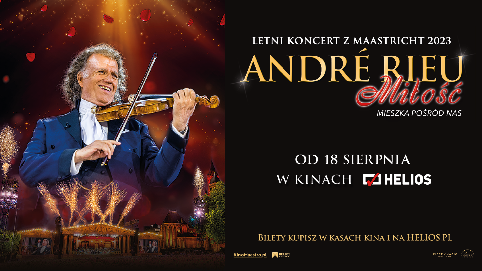 Helios zaprasza na letni koncert André Rieu