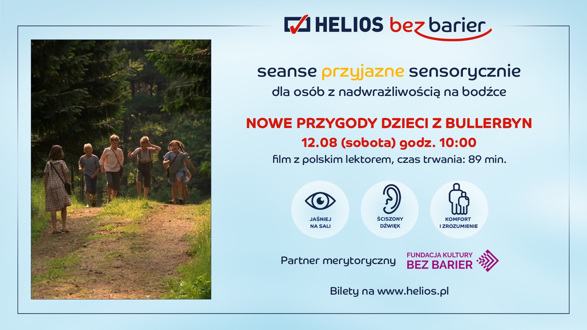 „Nowe przygody dzieci z Bullerbyn” w cyklu Seans Przyjazny Sensorycznie