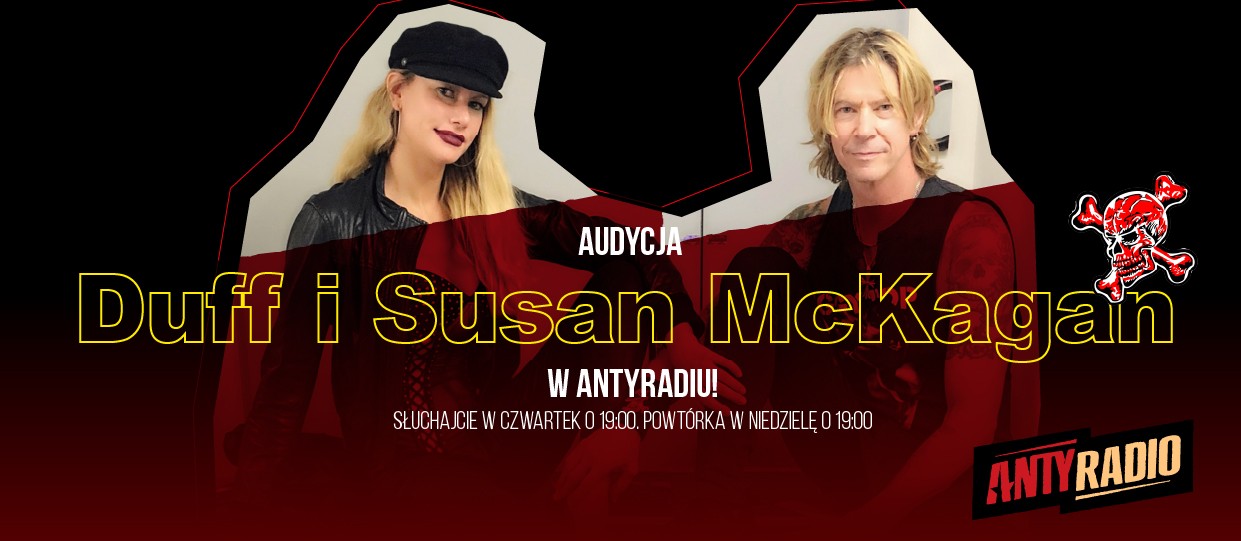Susan i Duff McKagan w Antyradiu!