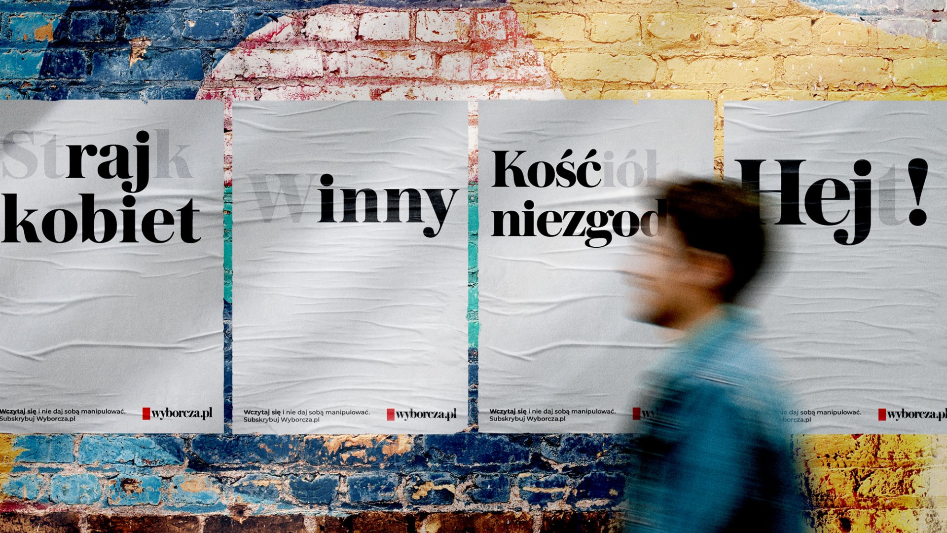 “Wczytaj się. Nie daj sobą manipulować” – nowa kampania promująca treści i subskrypcję Wyborcza.pl