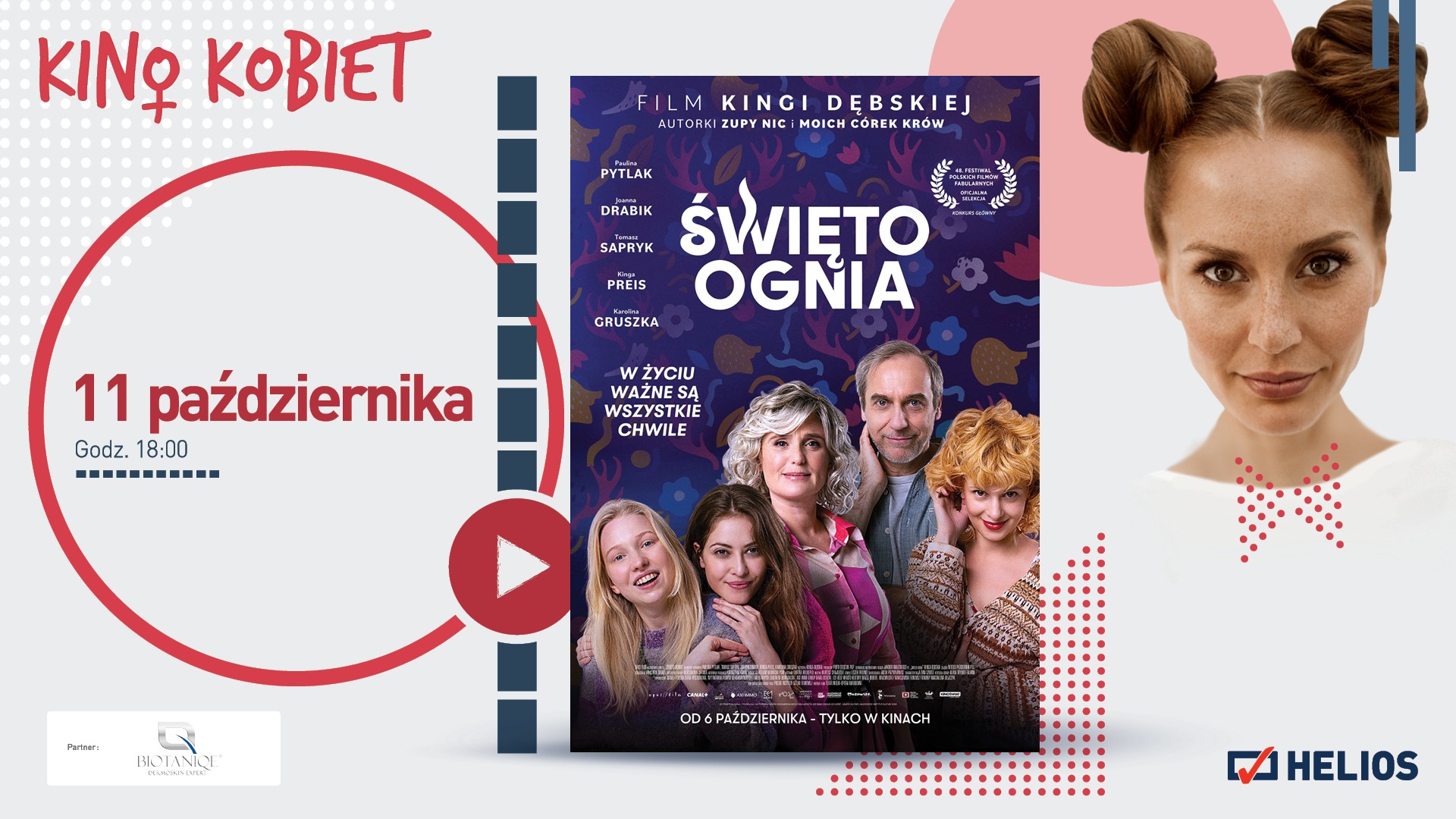 Kino Kobiet – październikowe seanse tylko dla Pań