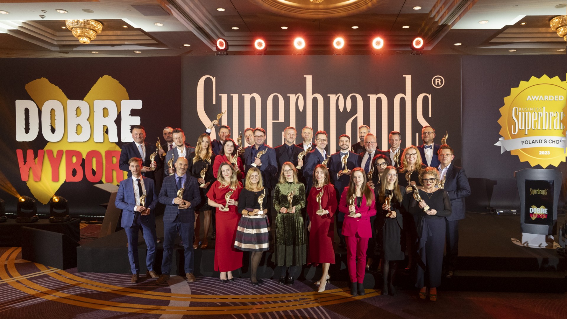 AMS i Gazeta.pl z tytułami Superbrands 2023