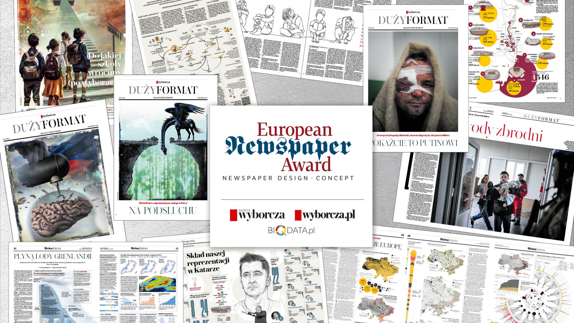 European Newspaper Award: 11 wyróżnień dla 