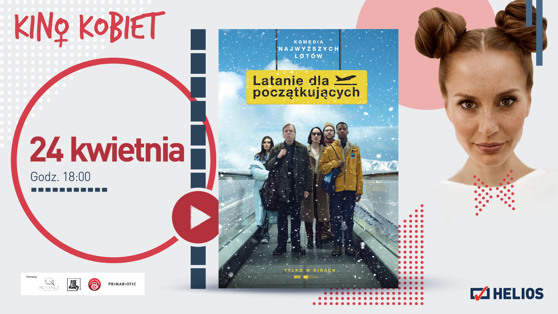 Kwietniowe Kino Kobiet z przedpremierą: „Latanie dla początkujących”